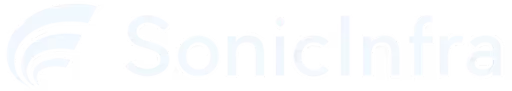 SonicInfra company logo and name